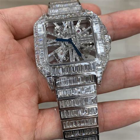 replica baguette diamonds watch|baguette diamond cuts and shapes.